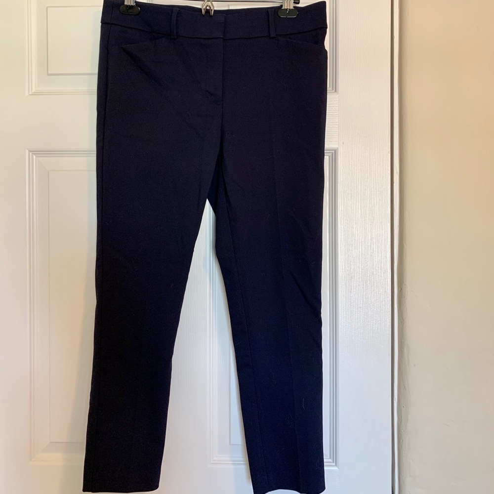 Navy blue slacks